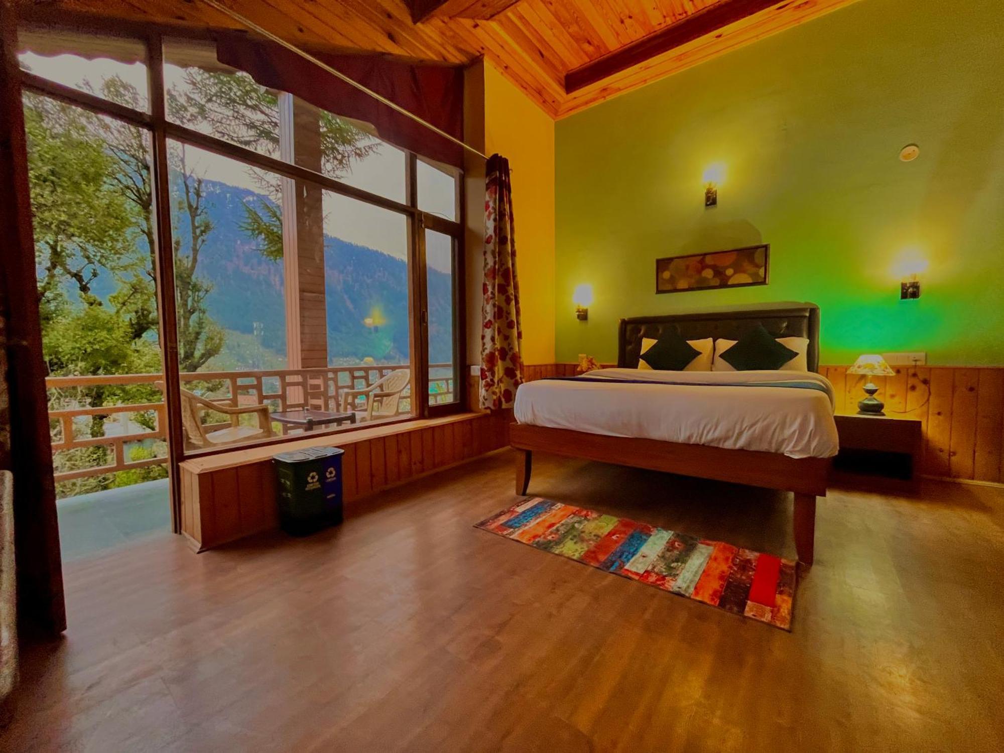 The Manu Emerald # Farmhouse # Top Selling Cottage In Manali # Peaceful Heritage Cozy Stay # Lawn With Bonfire # Most Awarded 외부 사진