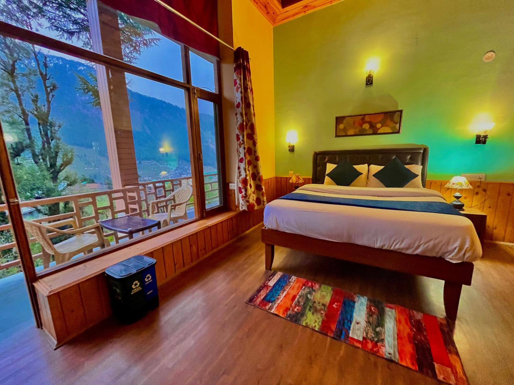 The Manu Emerald # Farmhouse # Top Selling Cottage In Manali # Peaceful Heritage Cozy Stay # Lawn With Bonfire # Most Awarded 외부 사진