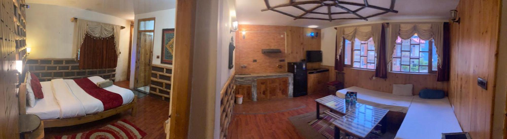 The Manu Emerald # Farmhouse # Top Selling Cottage In Manali # Peaceful Heritage Cozy Stay # Lawn With Bonfire # Most Awarded 외부 사진