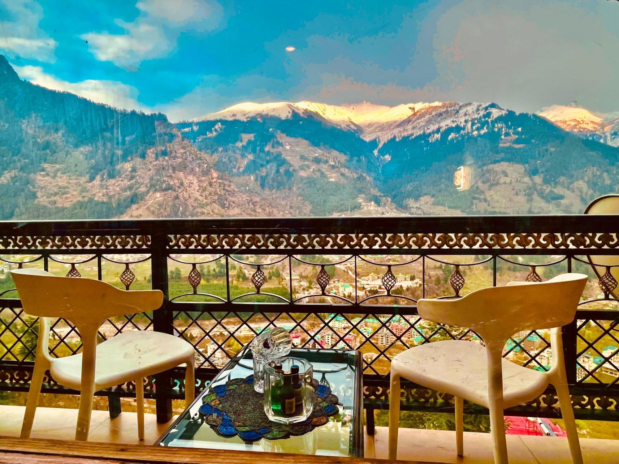 The Manu Emerald # Farmhouse # Top Selling Cottage In Manali # Peaceful Heritage Cozy Stay # Lawn With Bonfire # Most Awarded 외부 사진